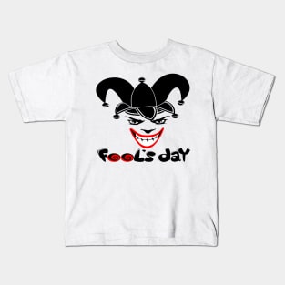 April Fools Day Concept Kids T-Shirt